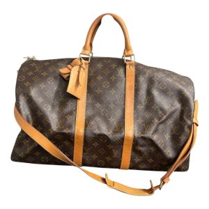 Louis Vuitton モノグラム キャンバス製キーポル・バンドリエール50