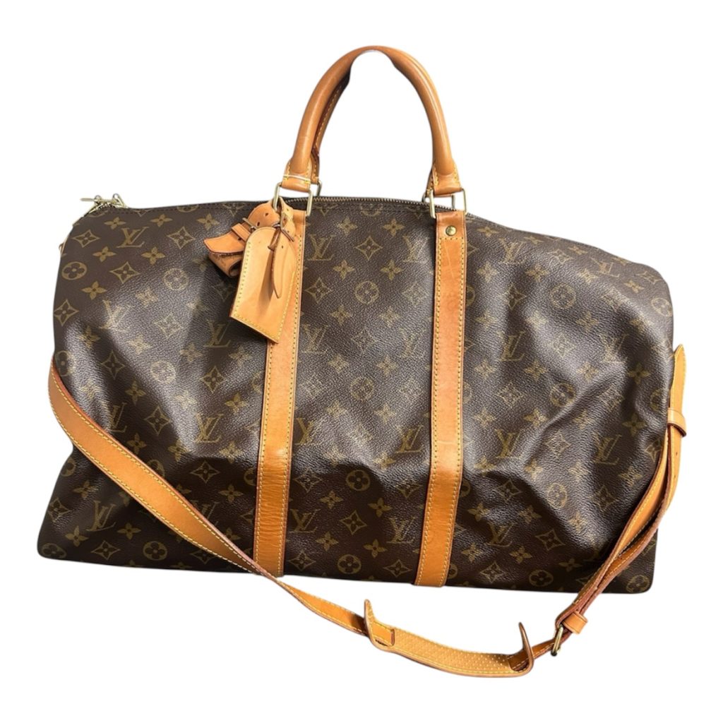 Louis Vuitton モノグラム キャンバス製キーポル・バンドリエール50