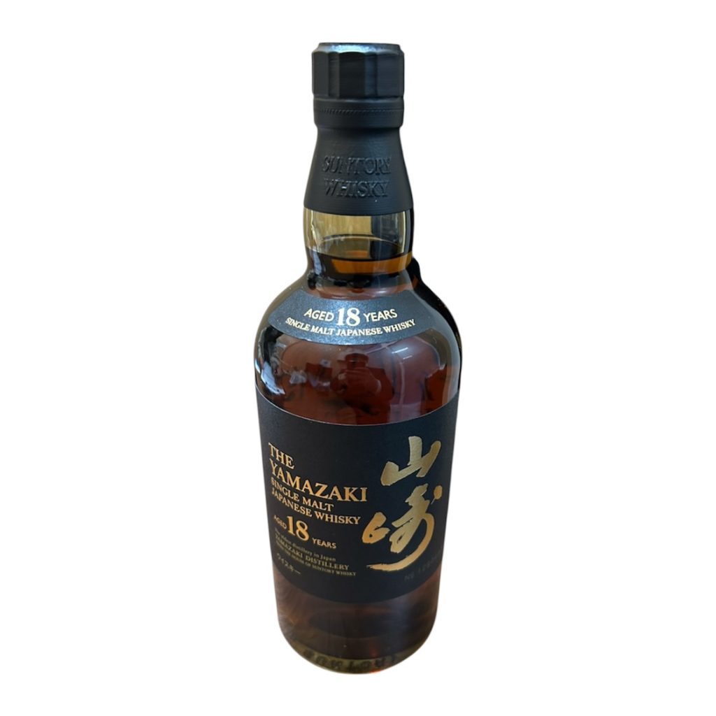 山崎18年 ホログラム 緑シール付き 700ml 箱付き