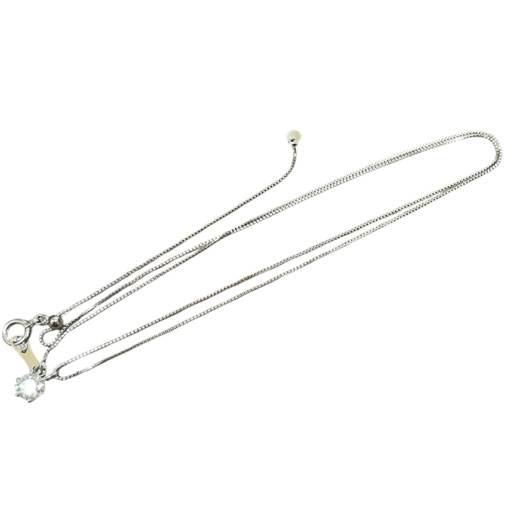 Pt850/Pt900ダイヤネックレス