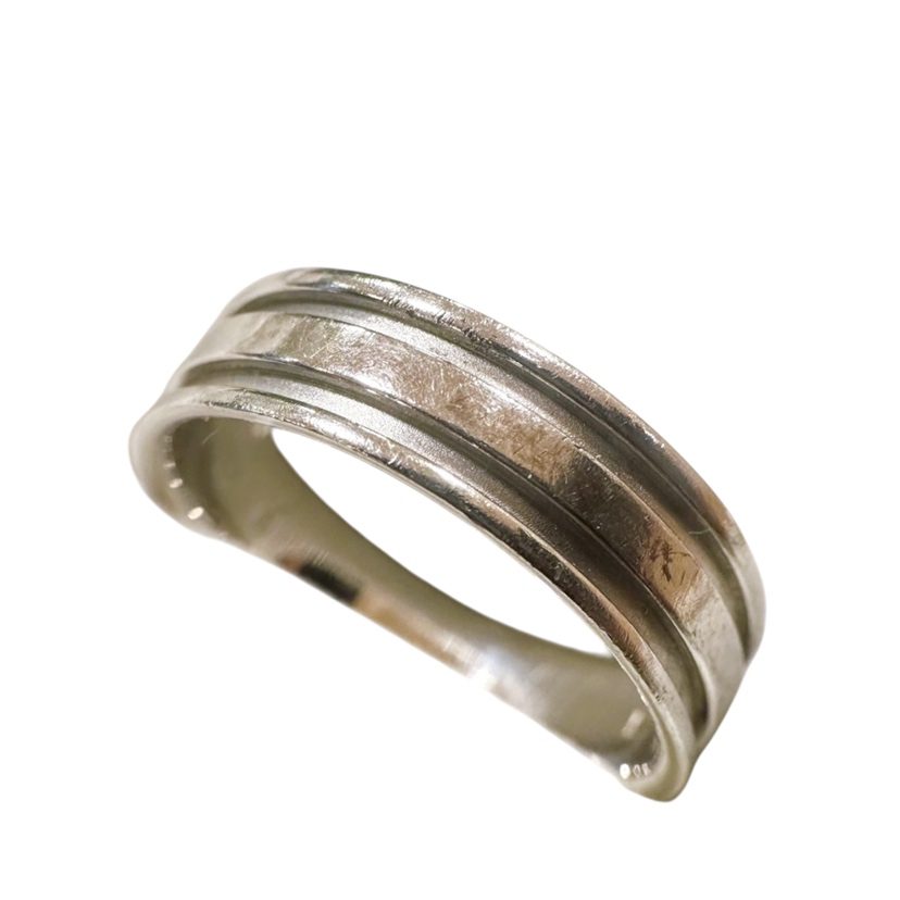 【Pt900(プラチナ900)　リング(指輪)/石なし・貴金属・アクセサリー・メンズ・レディース】