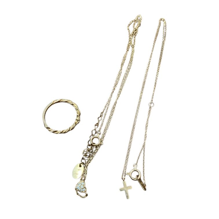 K10 アクセサリー おまとめ　10金