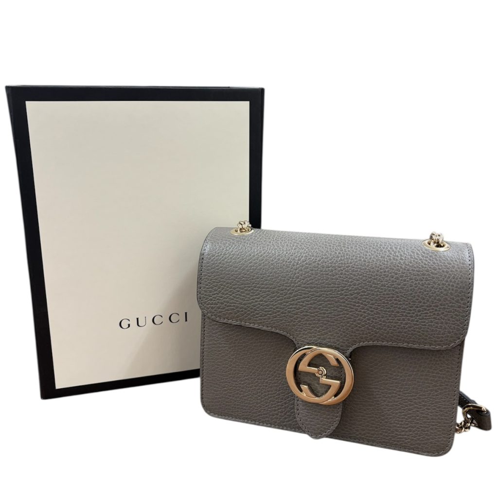 GUCCI グッチ ショルダーバッグ インターロッキングG