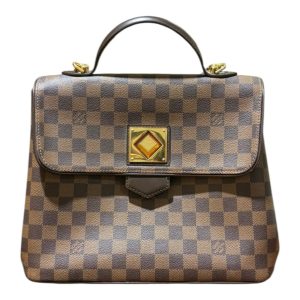 Louis Vuitton ルイヴィトン ダミエ エベヌ・ベルガモPM N41167
