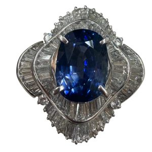 PT900　サファイアリング