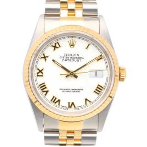 Rolex ロレックス オイスターパペチュアル デイトジャスト コンビ 750 K18（ローマ文字盤）