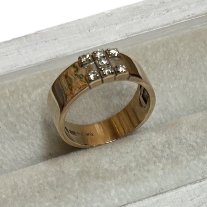 K18 18金 メレダイヤ リング アクセサリー ジュエリー 貴金属