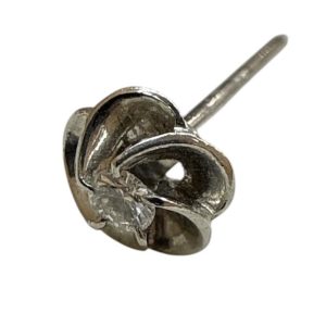 Pt850 ピアス メレダイヤ