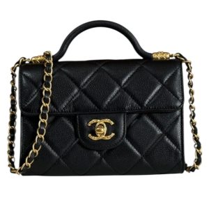 CHANEL シャネル マトラッセ トップハンドル チェーンショルダー