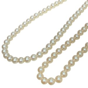 パール ネックレス 2本セット