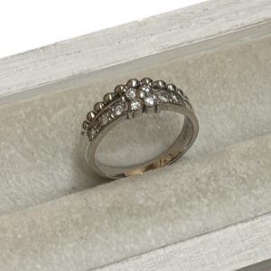 Pt900 プラチナ メレダイヤ リング アクセサリー ジュエリー 貴金属