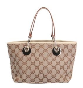 グッチ ミニトートバッグ GGキャンパス トートバッグ GGキャンバス