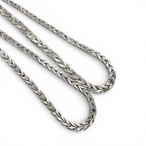 K18WG 18金ホワイトゴールド ネックレス