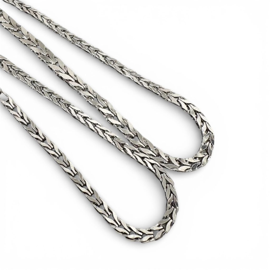 K18WG 18金ホワイトゴールド ネックレス