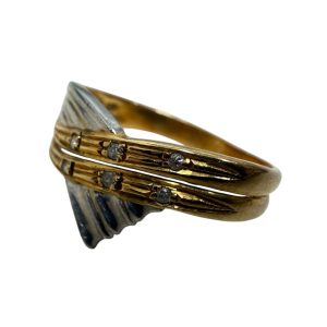 K18/Pt900 コンビリング