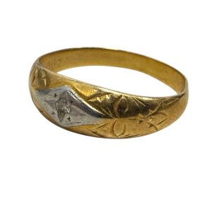 K18/Pm刻印 リング