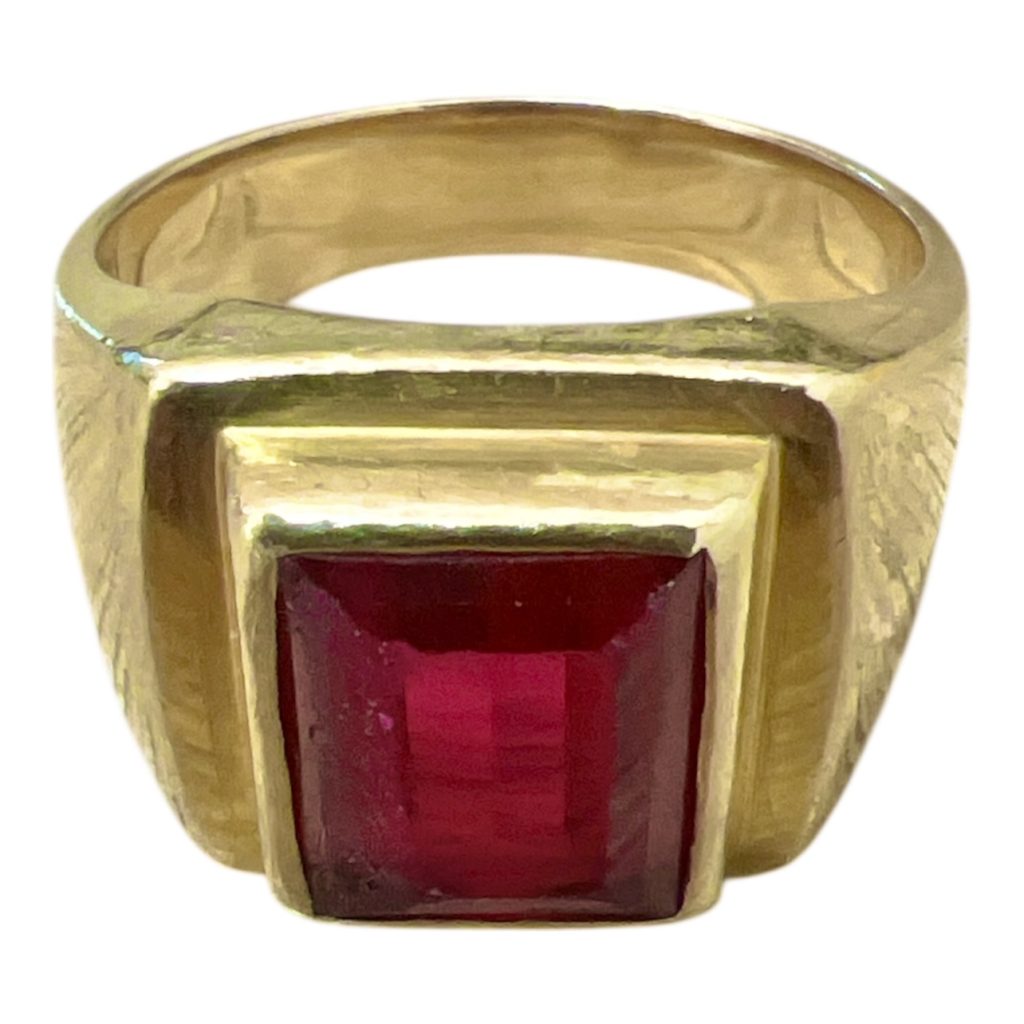 K18（18金）ルビーリング