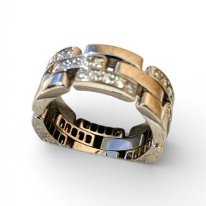 K18WG リング ダイヤ