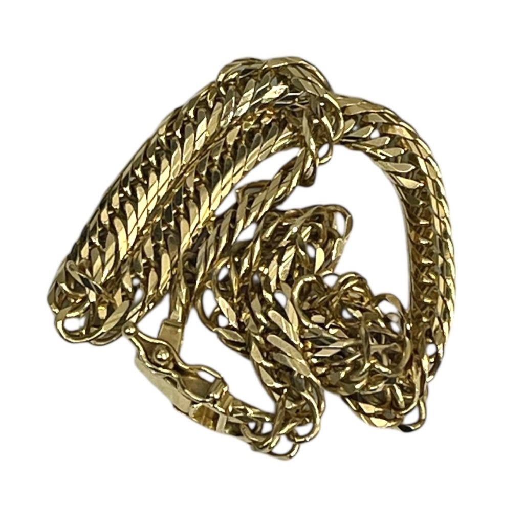 【K18(18金)ネックレス】貴金属・アクセサリー・喜平