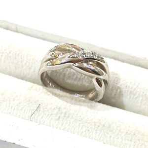 【Pt900リング】プラチナ900・メレダイヤモンド・貴金属・アクセサリー・ジュエリー