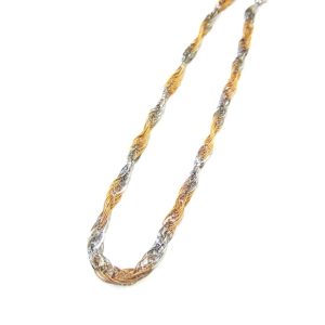 K18/Pt900 コンビネックレス