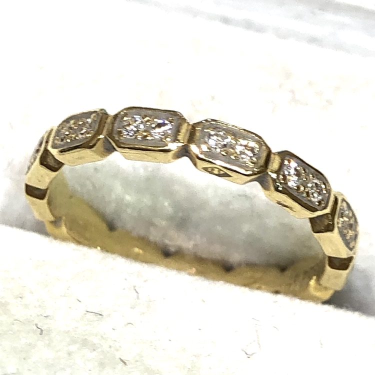 シャネル CHANEL 750 18金 ダイヤモンド付き 指輪 リング アクセサリー