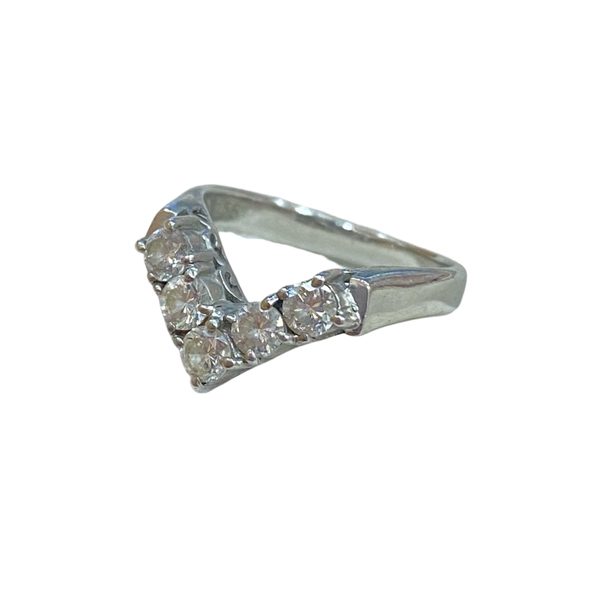 Pt900 メレダイヤモンド リング 指輪