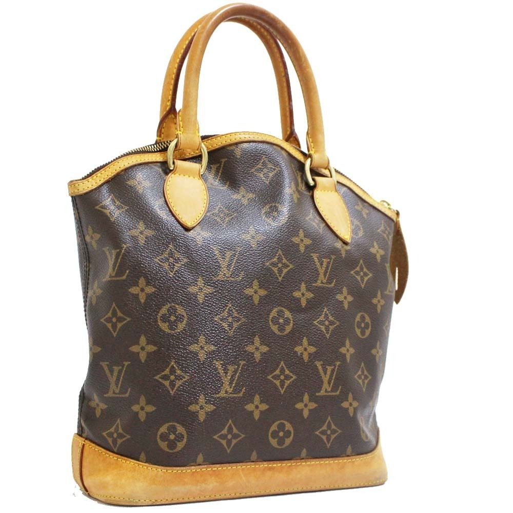 Louis Vuitton ハンドバッグ ブラウン/イエロー Louis Vuitton モノグラム ハンドバッグ