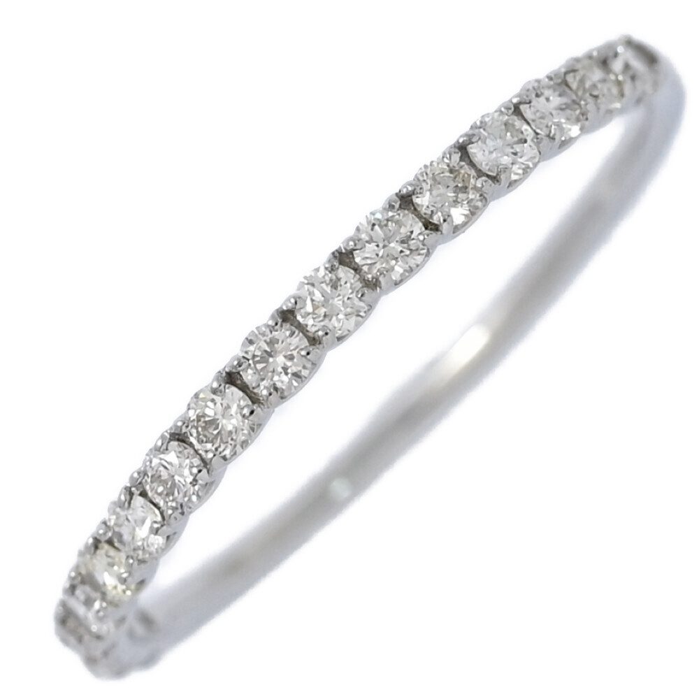 ハーフエタニティ・ダイヤモンドリング・指輪/Pt900-1.2g/FD:0.3ct/14号/#54/サイズ直し可/プラチナ 翌日配送可■597138