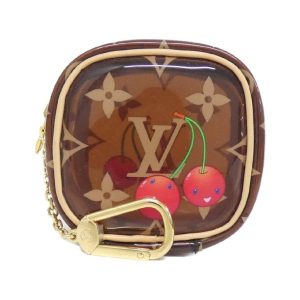 ルイヴィトン モノグラム チェリー(LV X TM) ポルト モネ キューブ M14943 コインケース