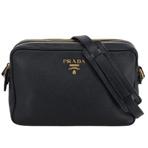 プラダ PRADA ヴィッテロ ショルダーバッグ メタルロゴ クロスボディバッグ