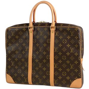 ルイ・ヴィトン Louis Vuitton ポルトドキュマン ヴォワヤージュ ビジネスバッグ モノグラム ブラウン M53361