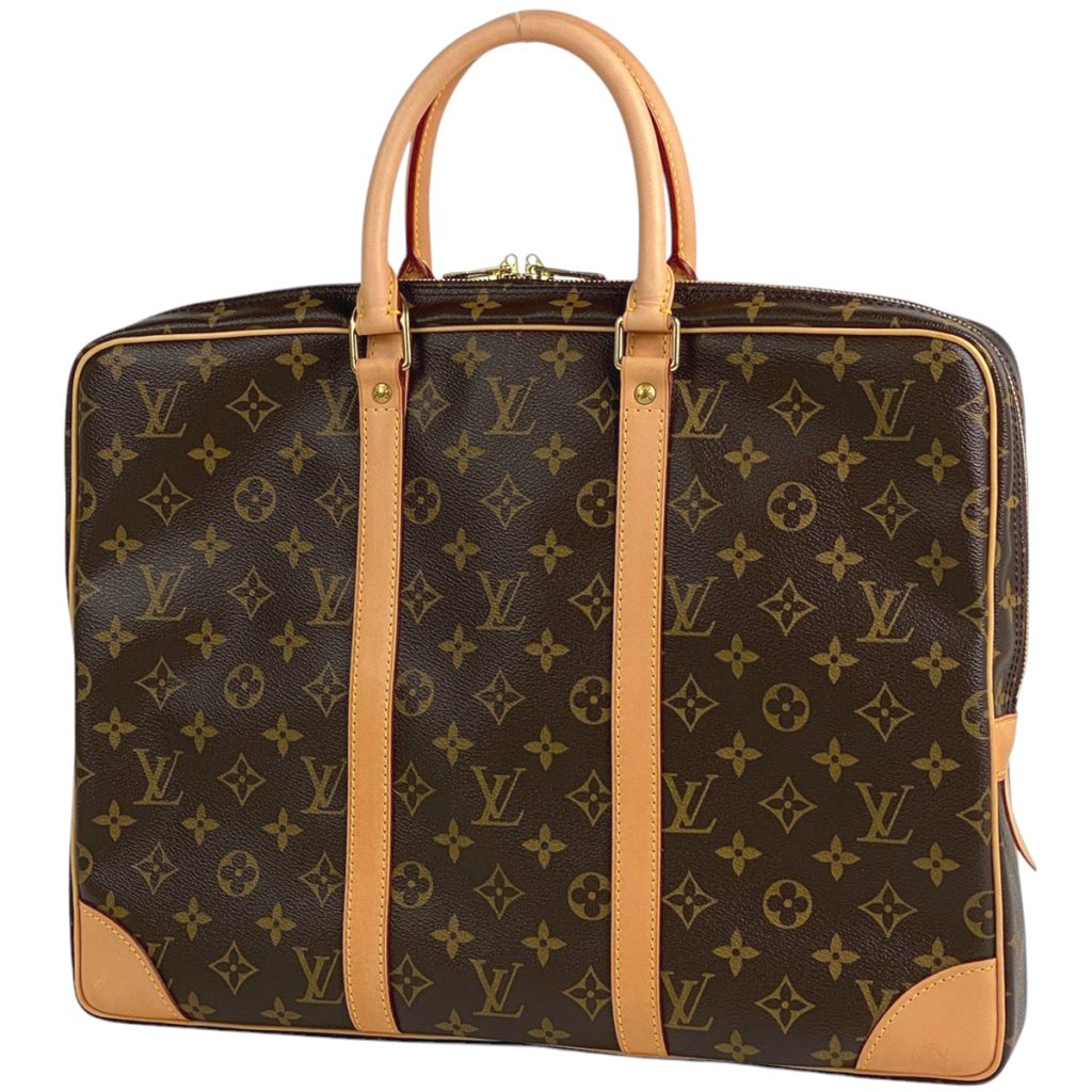 ルイ・ヴィトン Louis Vuitton ポルトドキュマン ヴォワヤージュ ビジネスバッグ モノグラム ブラウン M53361
