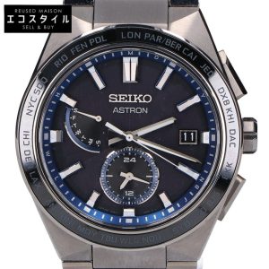 SEIKO セイコー SBXY051 ASTRON NEXTER アストロン ネクスター ソーラー電波 腕時計 シルバー メンズ