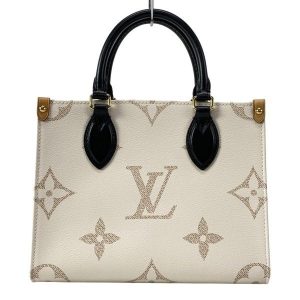 ルイヴィトン LOUIS VUITTON トートバッグ M24533 オンザゴーPM モノグラムデュンヌ