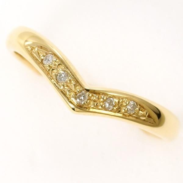 K18 リング ダイヤ0315