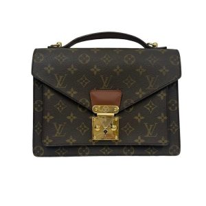 LOUIS VUITTON ルイヴィトン モンソー 26 M51187 ブラウン モノグラム ハンドバッグ レディース 【中古】 52512K59