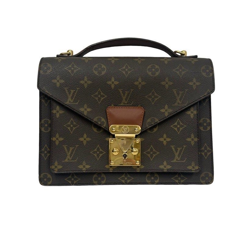 LOUIS VUITTON ルイヴィトン モンソー 26 M51187 ブラウン モノグラム ハンドバッグ レディース 【中古】 52512K59