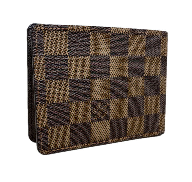 ルイヴィトン　Louis Vuitton　ダミエ　ポルフォイユ・ミュルティプル　財布　R40010