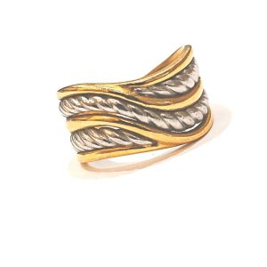 K18/Pt850 コンビリング