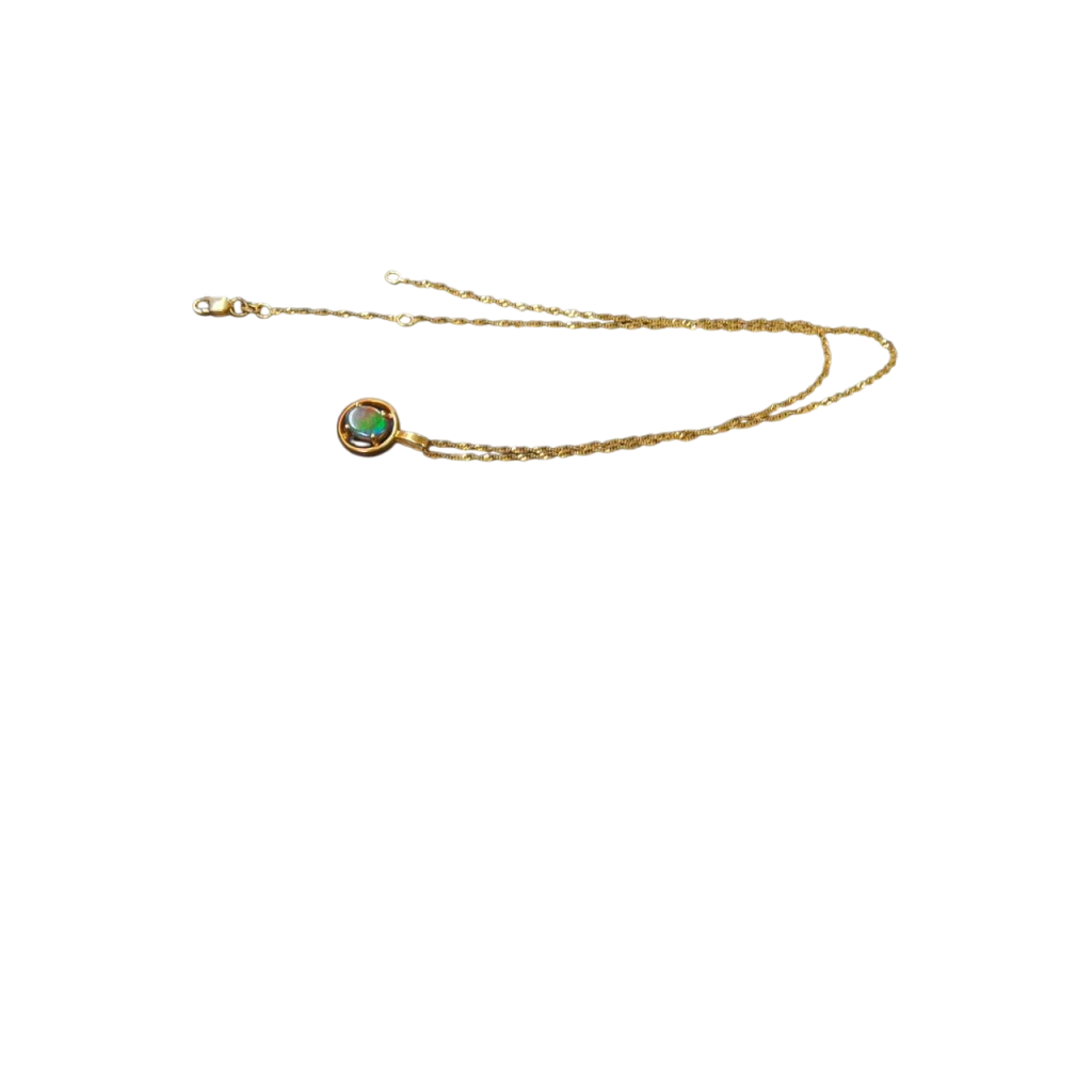 K18 オパールネックレス