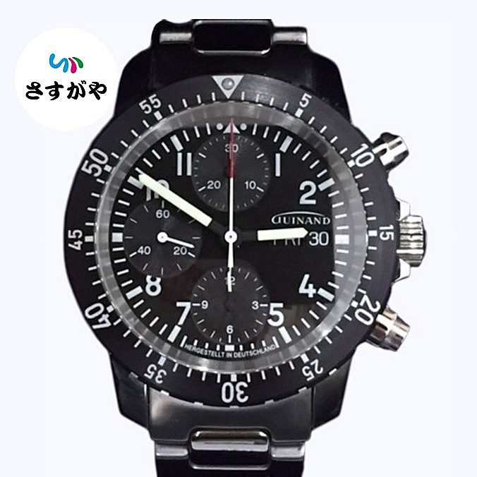 GUINAND クロノグラフ 腕時計