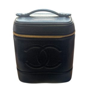 シャネル キャビアスキン バニティバッグ
