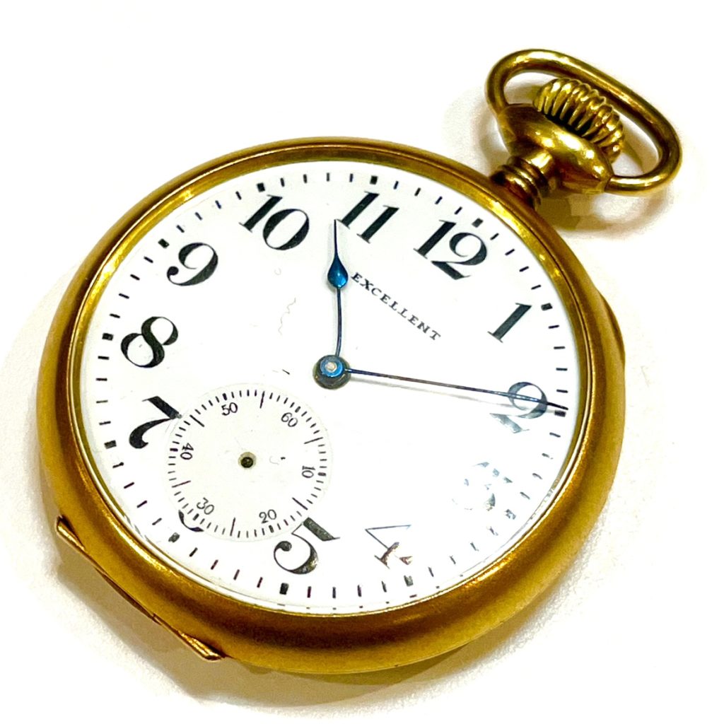 K14 14金 金無垢 懐中時計