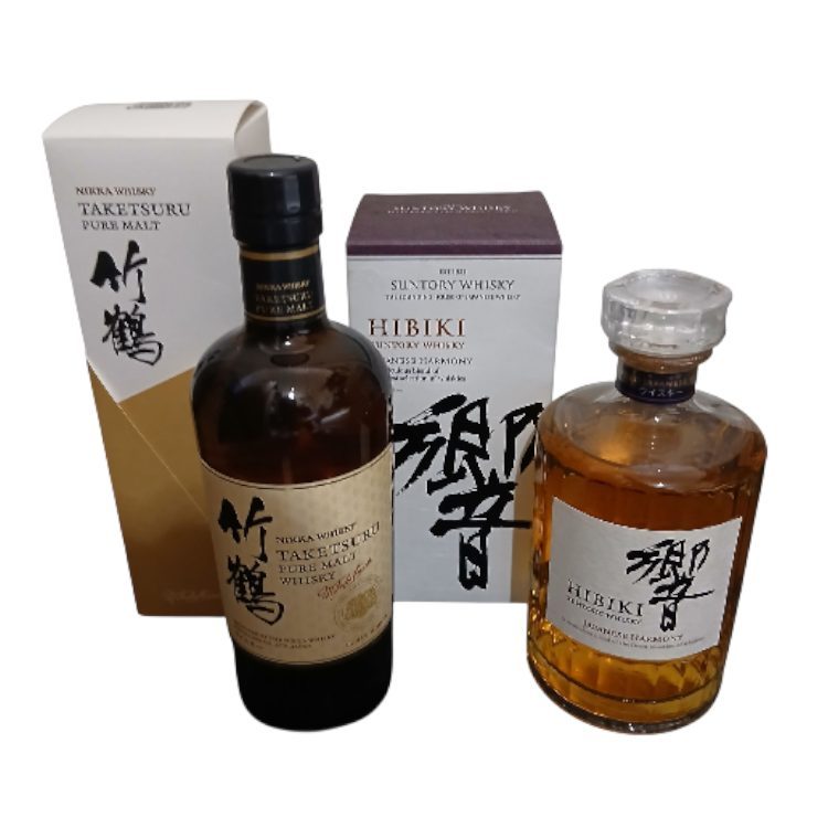 【ウイスキーおまとめ】竹鶴NV・響ジャパニーズハーモニー・ジャパニーズウイスキー・お酒