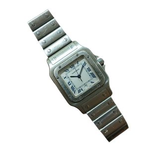 【Cartier時計】カルティエ・サントスガルベLM・W20018D6・ベルト破損・ブランド腕時計