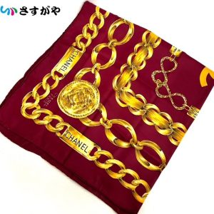 CHANEL シャネル シルクスカーフ ジュエリー柄
