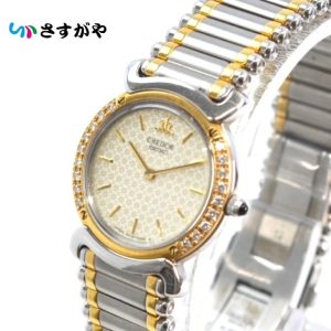 SEIKO セイコー クレドール ダイヤベゼル YG SS 時計