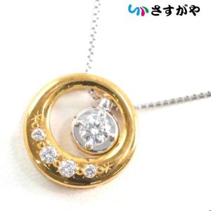 TASAKI タサキ ダイヤモンド ネックレス K18 750 貴金属
