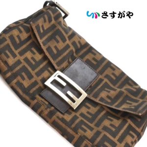 FENDI フェンディ ズッカ マンマバケット ストラップ無し